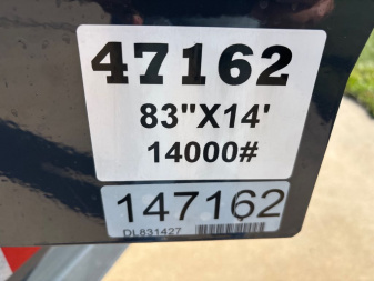 New 2026 Lamar Trailers DL831427-24 Dump Trailer