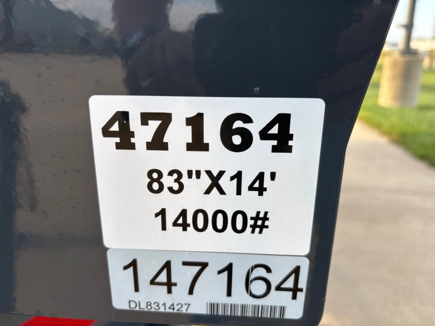 New 2026 Lamar Trailers DL831427-24 Dump Trailer