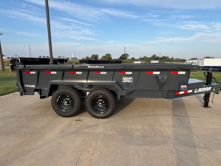 New 2026 Lamar Trailers DL831427-24 Dump Trailer
