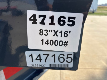 New 2026 Lamar Trailers DL831627-24 Dump Trailer