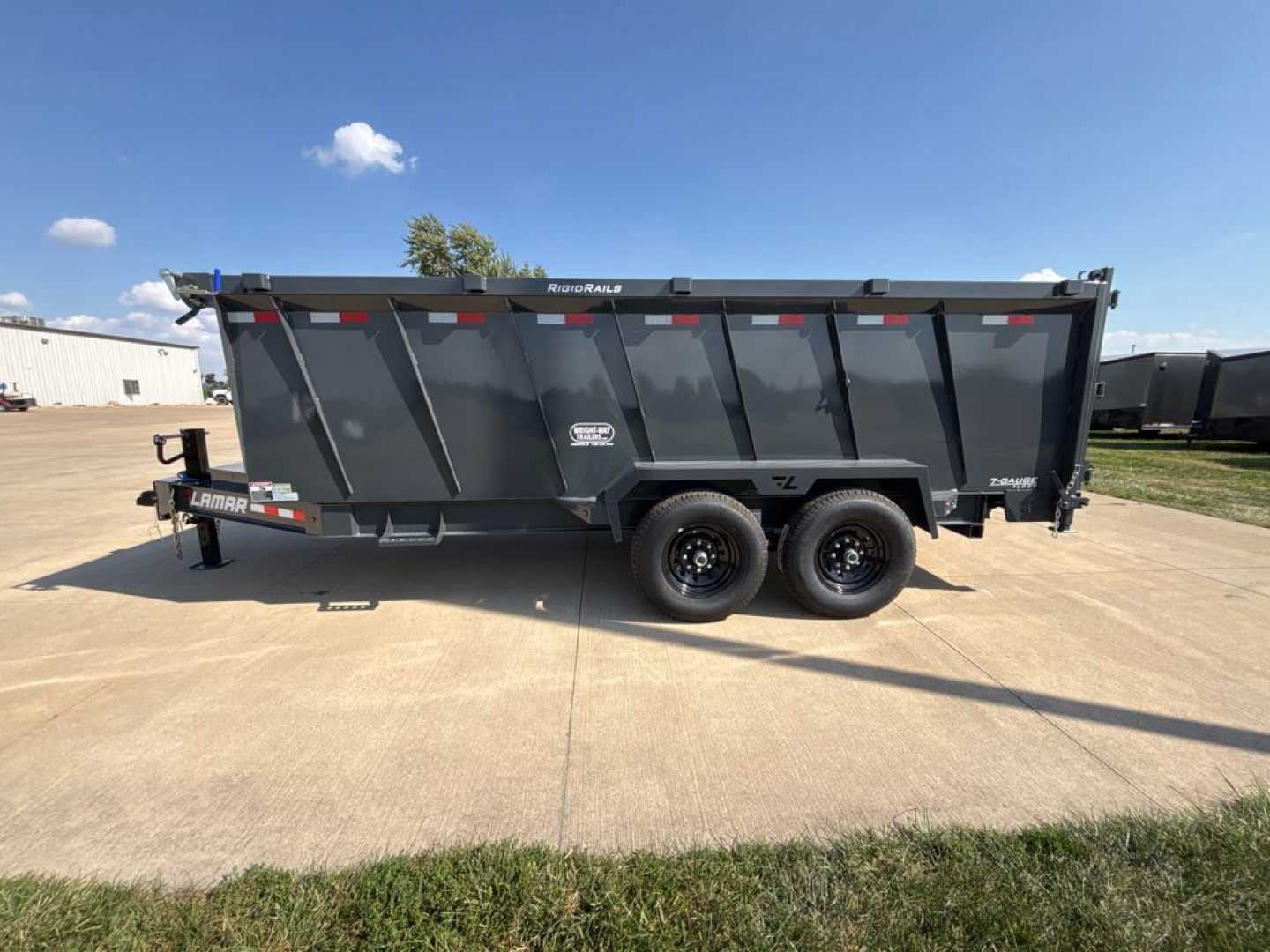 New 2026 Lamar Trailers DL831627-48 Dump Trailer