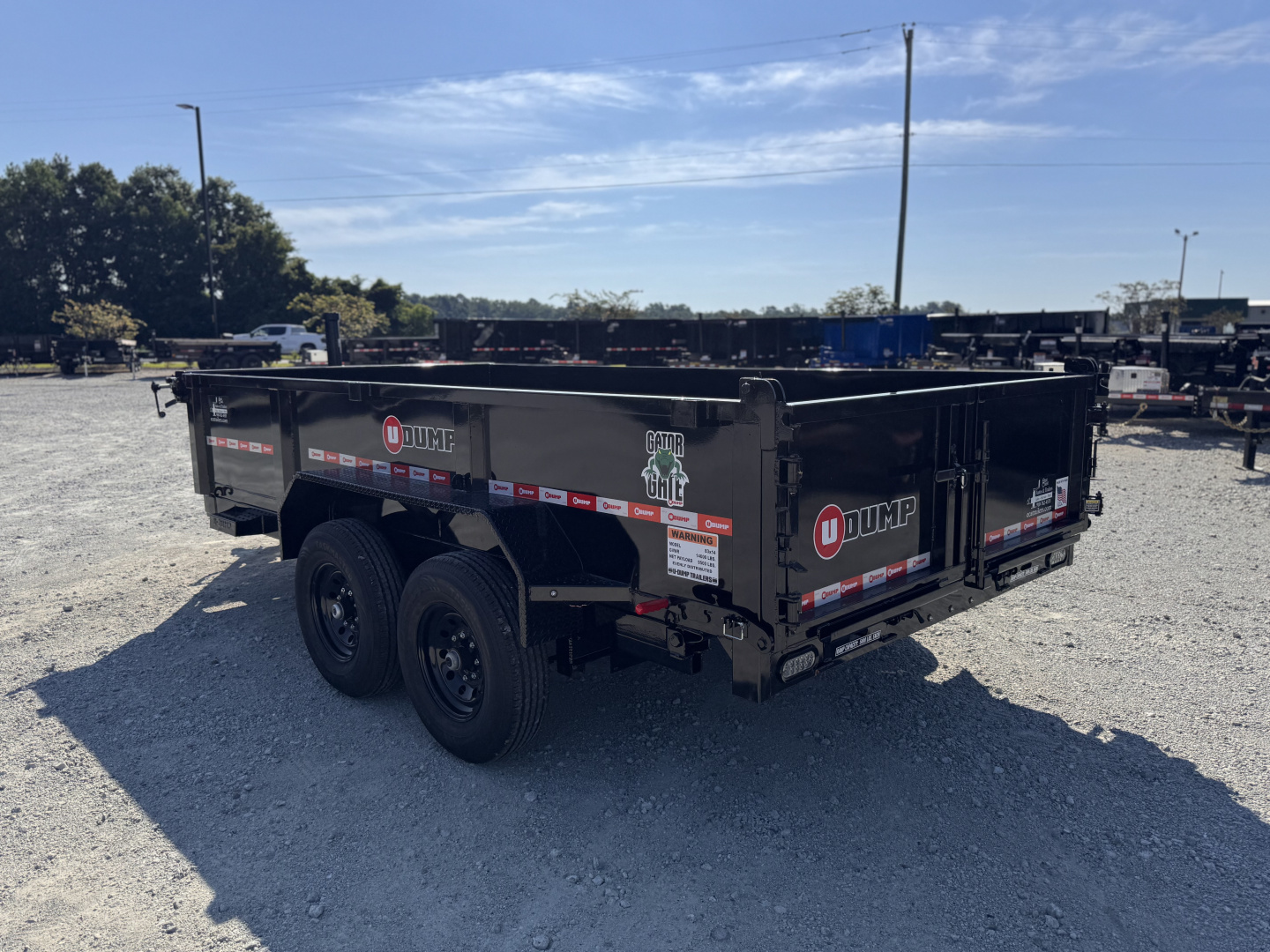 New 2025 U DUMP TRAILERS LLC 7x14 14K