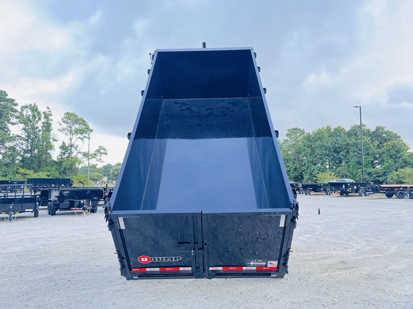 New 2025 U DUMP TRAILERS LLC 7x16 16K 48" Wall