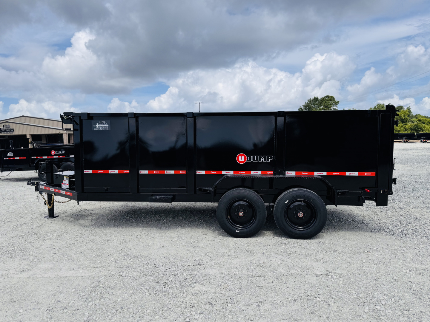 New 2025 U DUMP TRAILERS LLC 7x16 16K 48" Wall