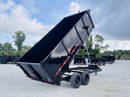 New 2025 U DUMP TRAILERS LLC 7x16 16K 48" Wall