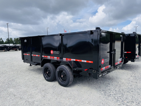 New 2025 U DUMP TRAILERS LLC 7x16 16K 48" Wall