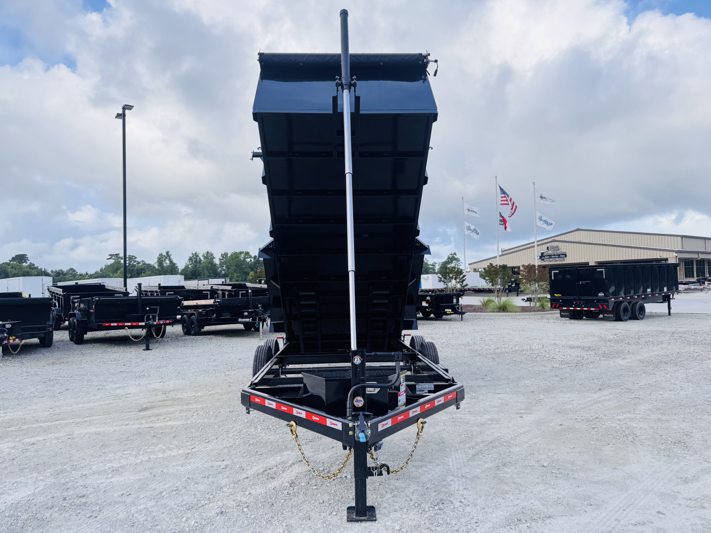 New 2025 U DUMP TRAILERS LLC 7x16 16K 48" Wall
