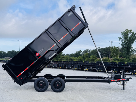 New 2025 U DUMP TRAILERS LLC 7x16 16K 48" Wall