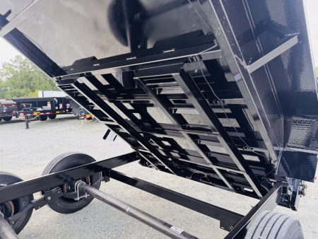 New 2025 U DUMP TRAILERS LLC 7x16 16K 48" Wall