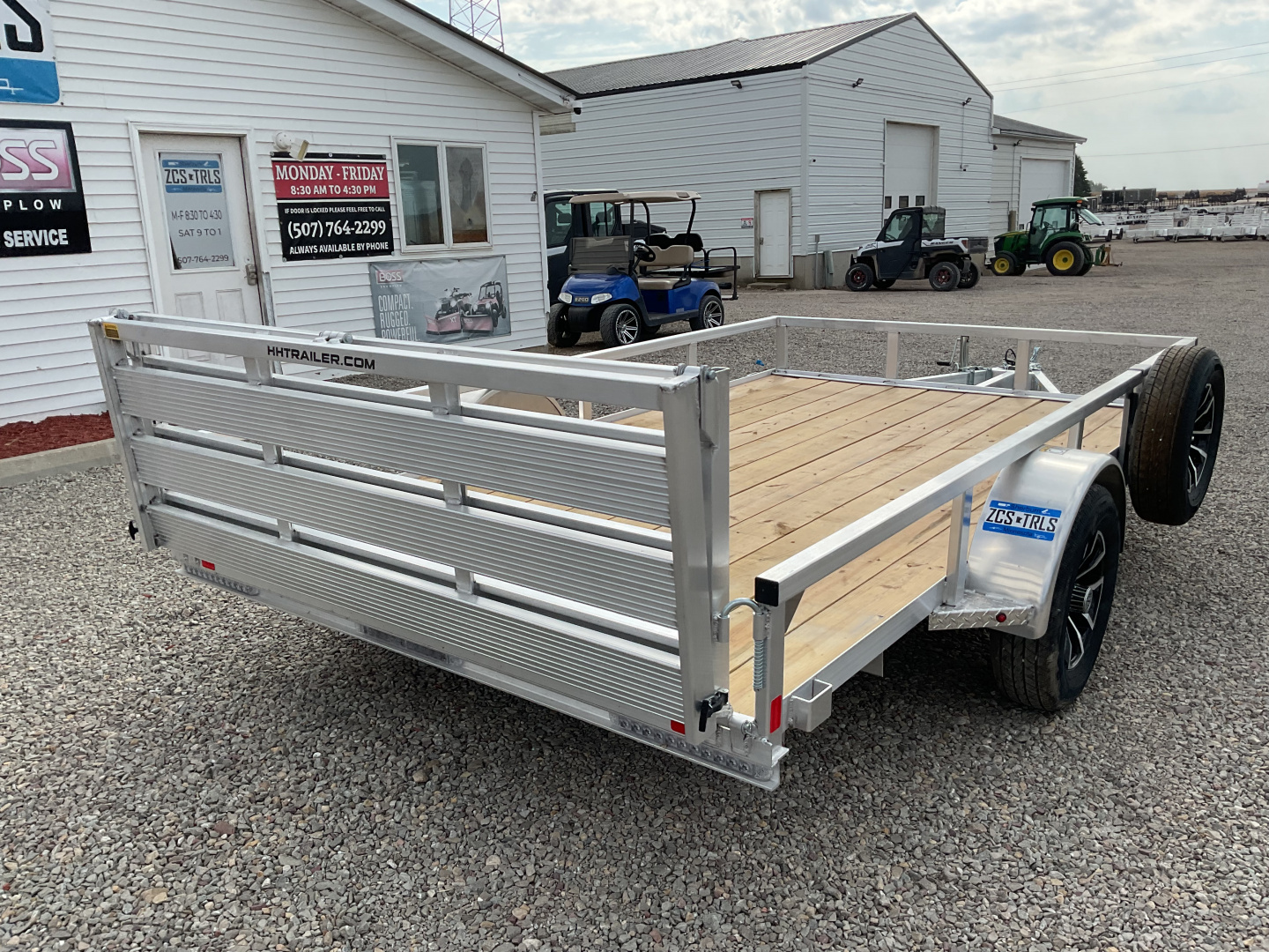 New 2026 H&H Trailers H8212RSA-030 Utility Trailer