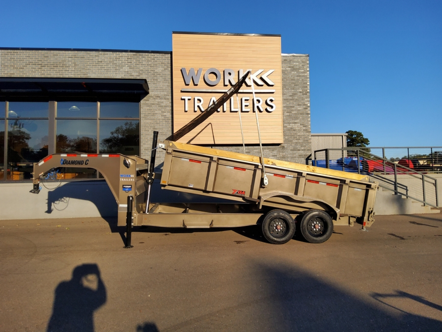 New 2026 Diamond C Trailers LPT208-GN - PACESET Dump Trailer