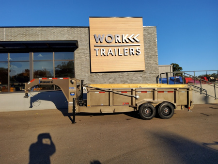 New 2026 Diamond C Trailers LPT208-GN - PACESET Dump Trailer