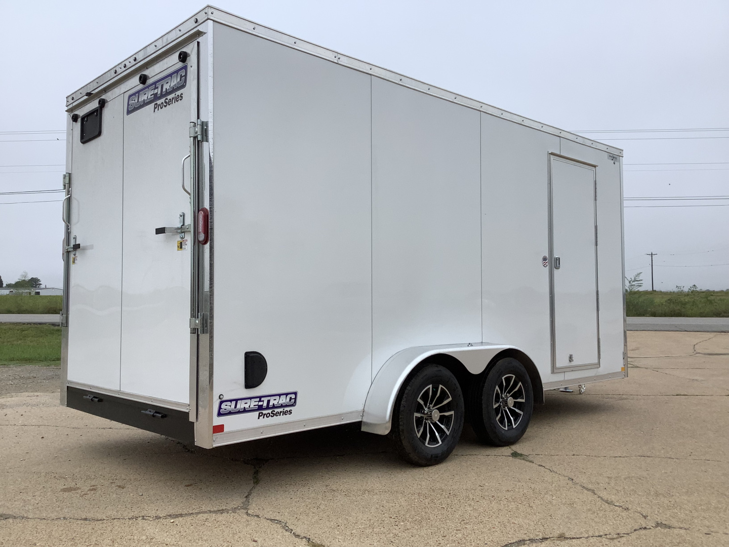 New 2026 Sure-Trac Pro Grade 7×16 Enclosed Cargo Trailer