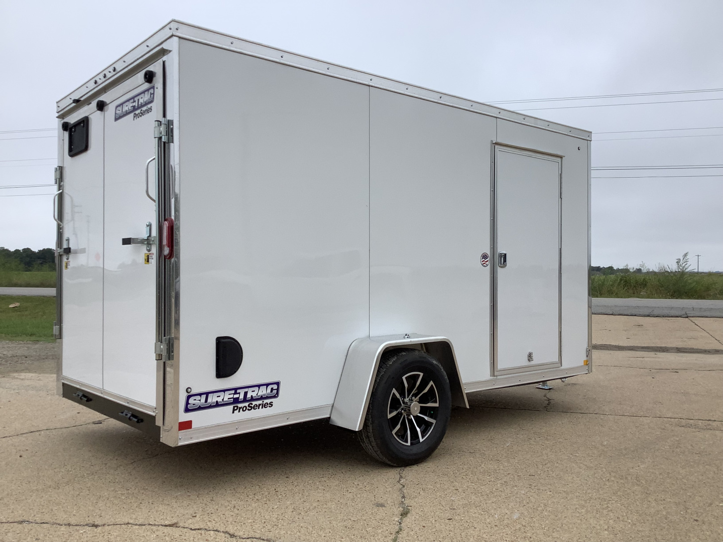 New 2026 Sure-Trac 6×12x6'6" Single Axle Enclosed Cargo Trailer