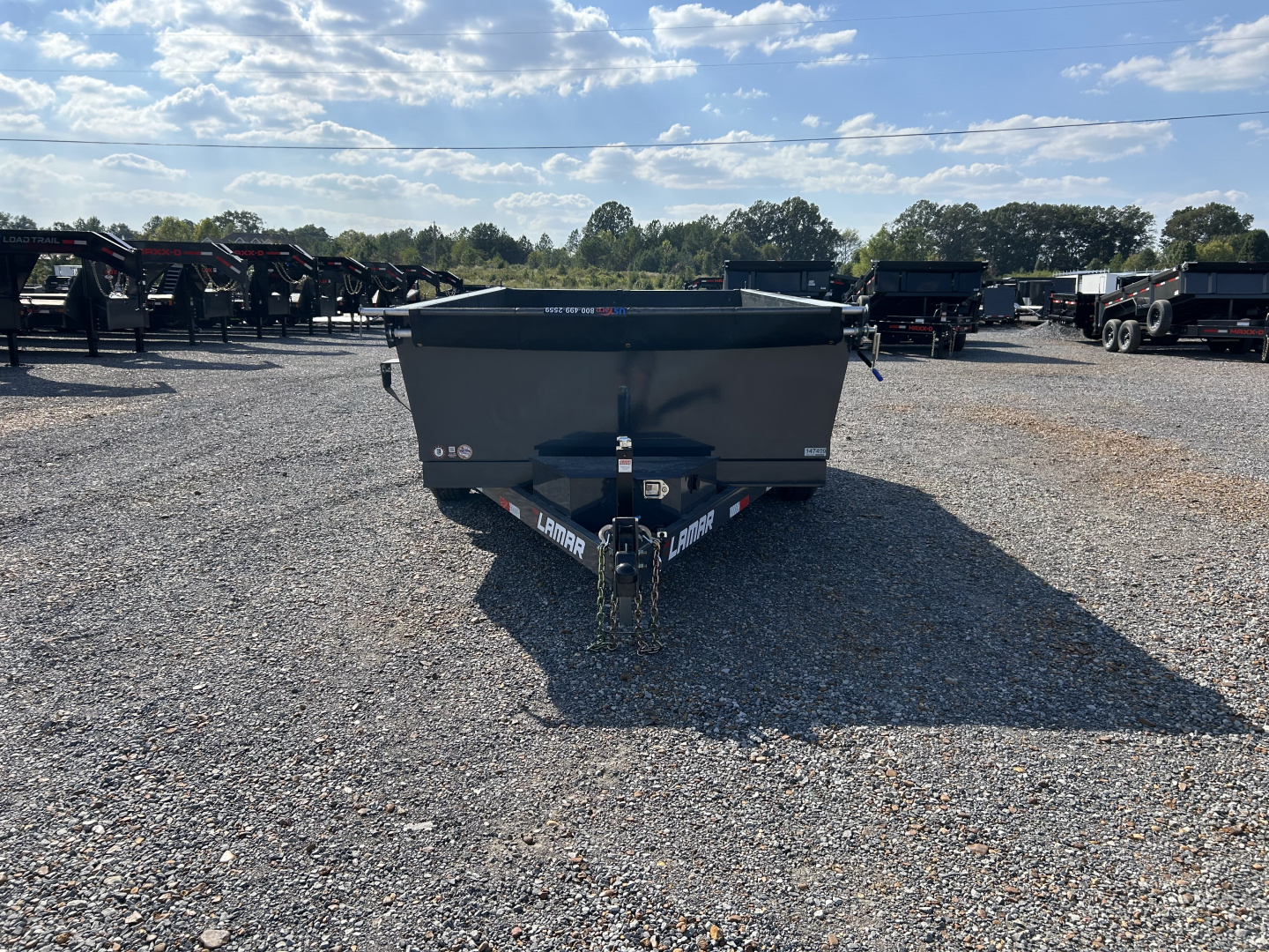 New 2026 Lamar Dump Trailer | 77" x 12' | 10K GVWR