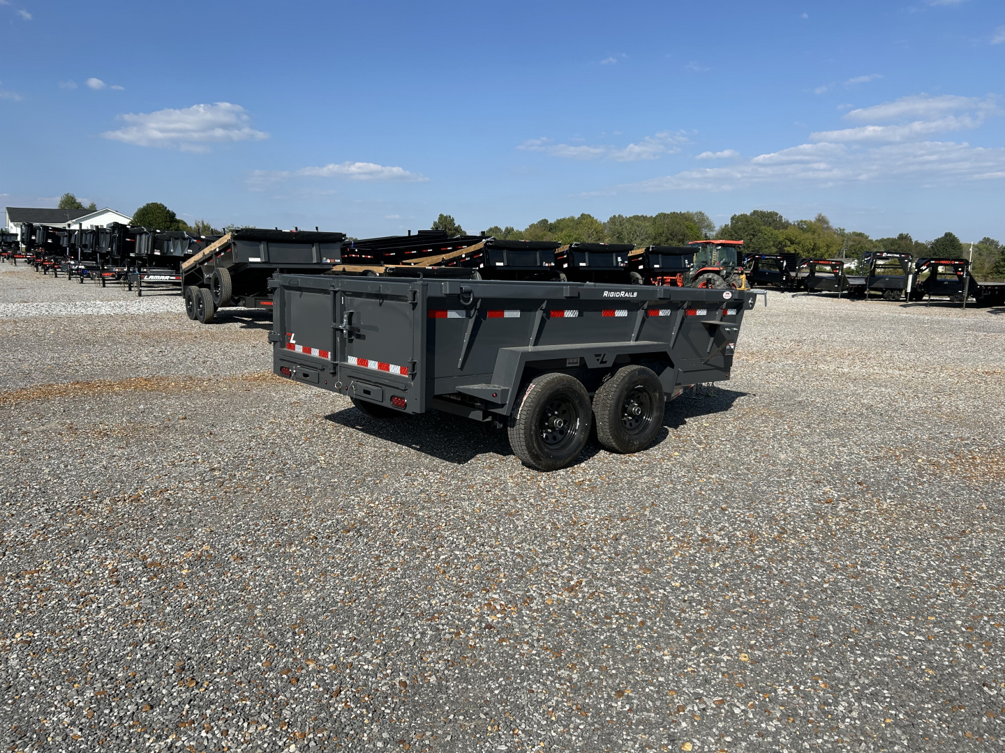 New 2026 Lamar Dump Trailer | 77" x 12' | 10K GVWR