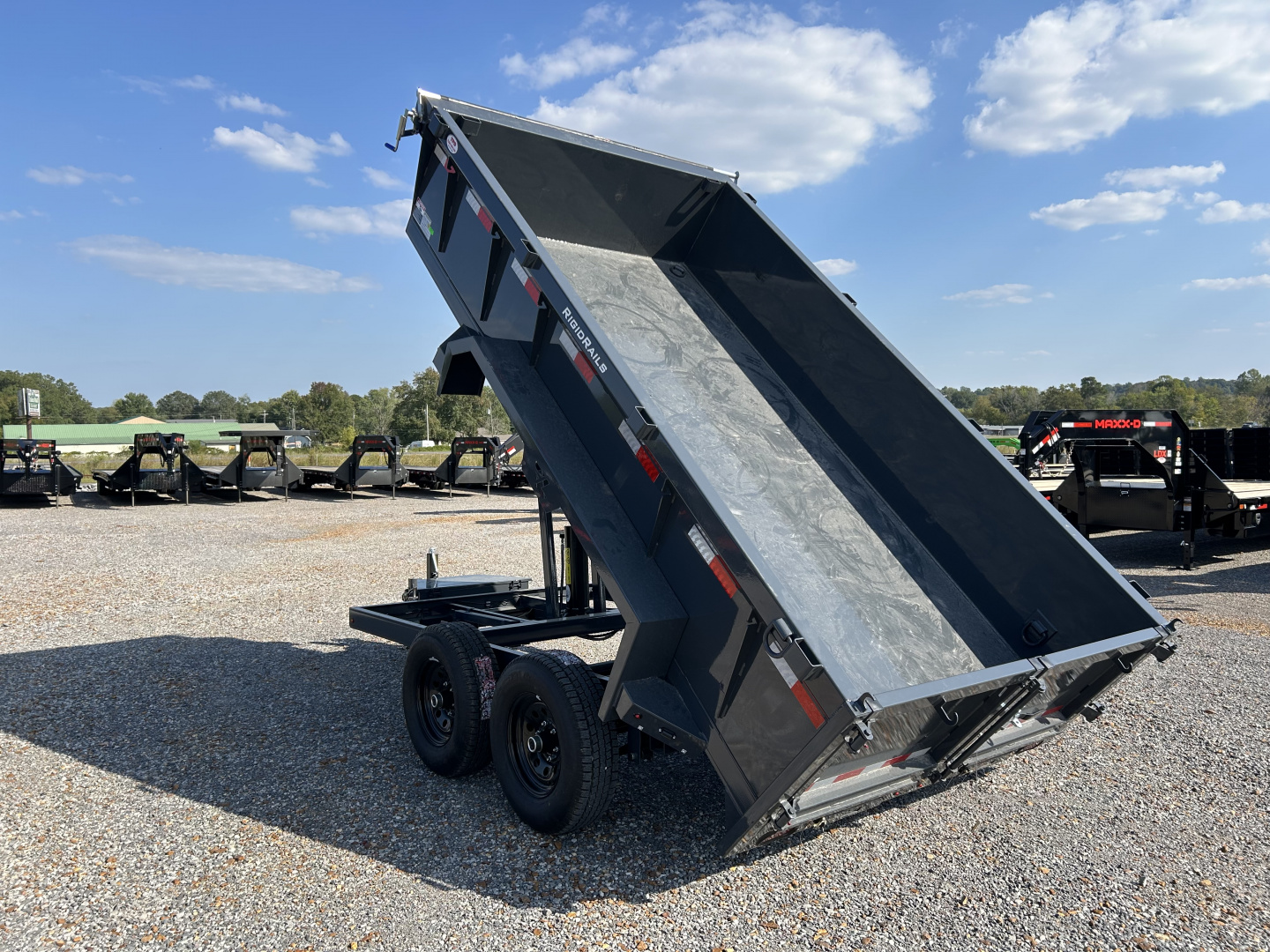 New 2026 Lamar Dump Trailer | 77" x 12' | 10K GVWR