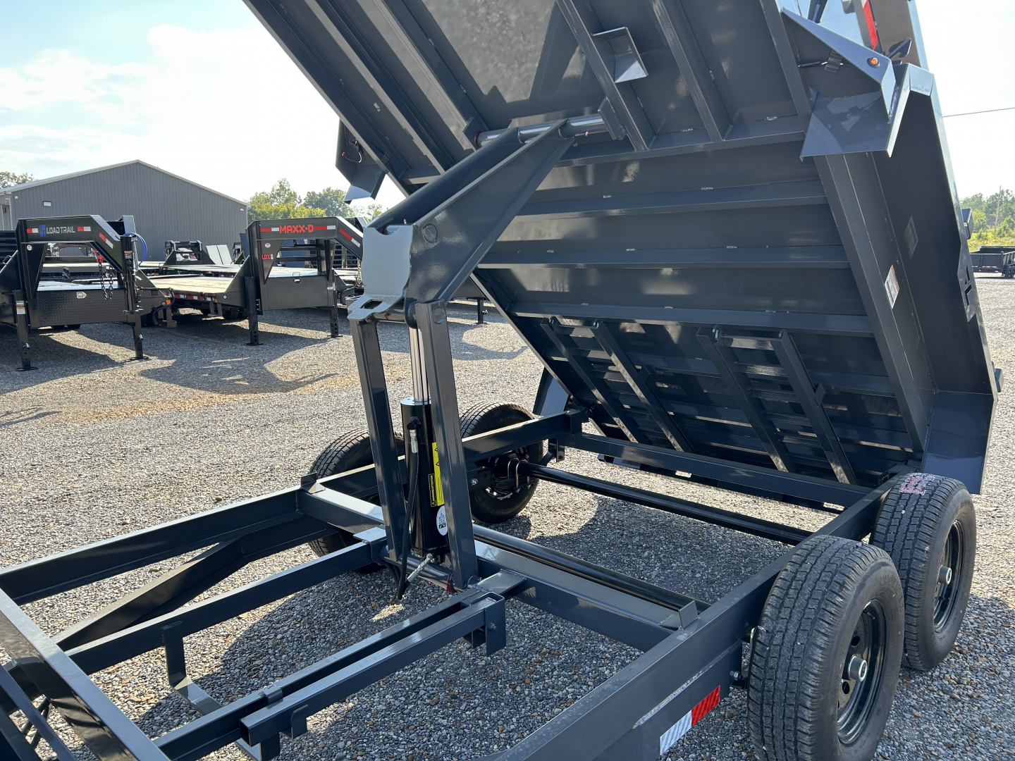 New 2026 Lamar Dump Trailer | 77" x 12' | 10K GVWR