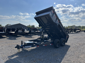 New 2026 Lamar Dump Trailer | 77" x 12' | 10K GVWR