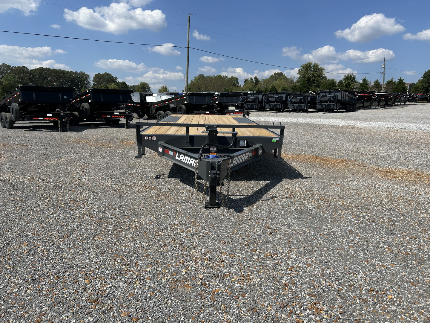 New 2026 Lamar 102" x 20' 14k Flatbed Trailer