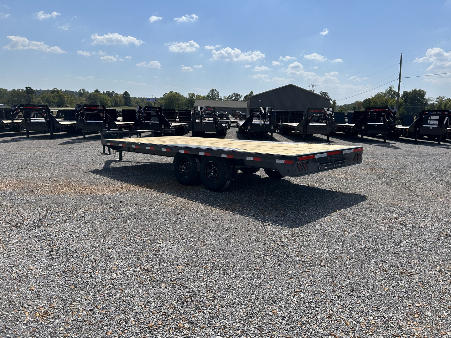 New 2026 Lamar 102" x 20' 14k Flatbed Trailer