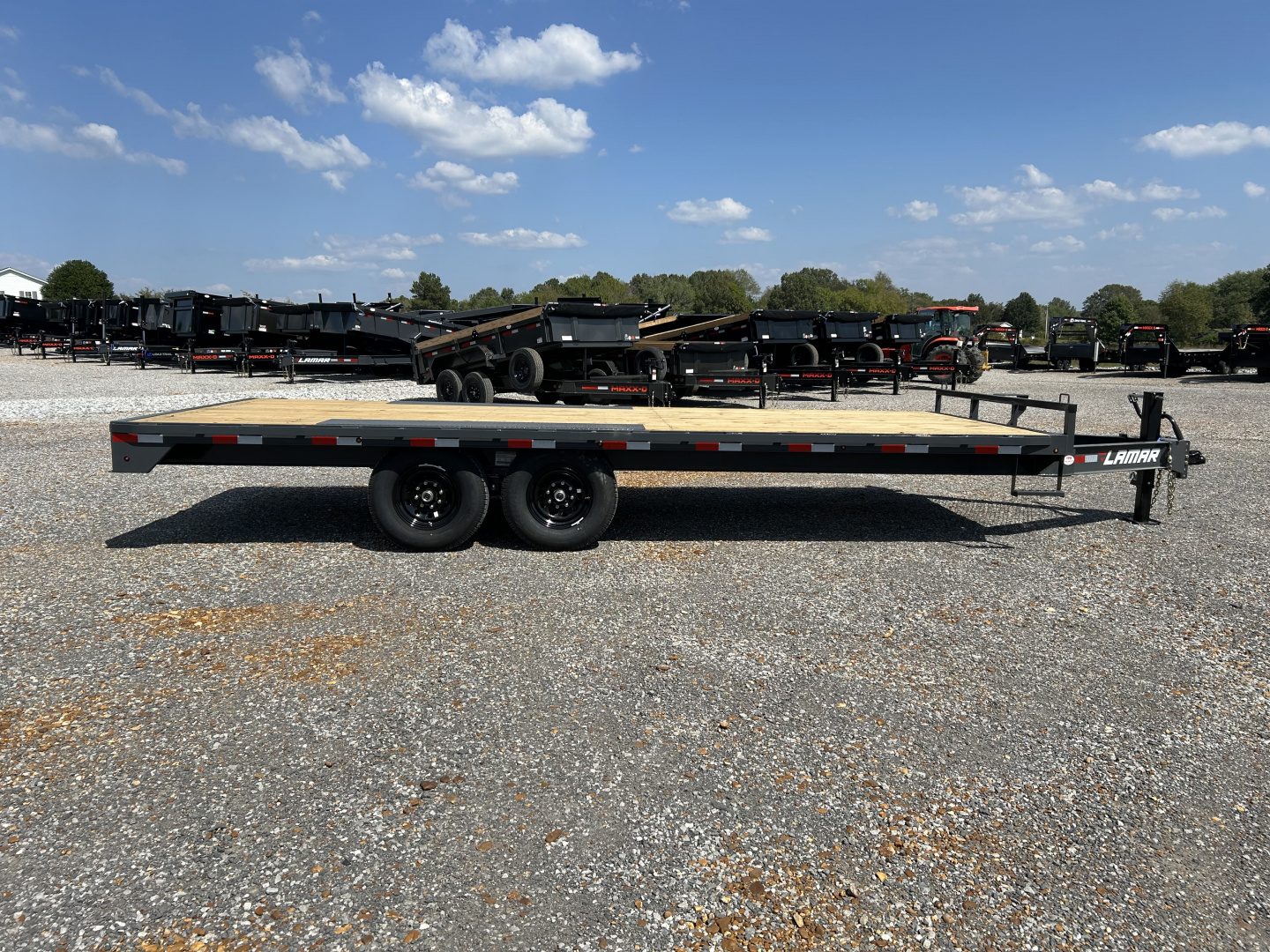 New 2026 Lamar 102" x 20' 14k Flatbed Trailer