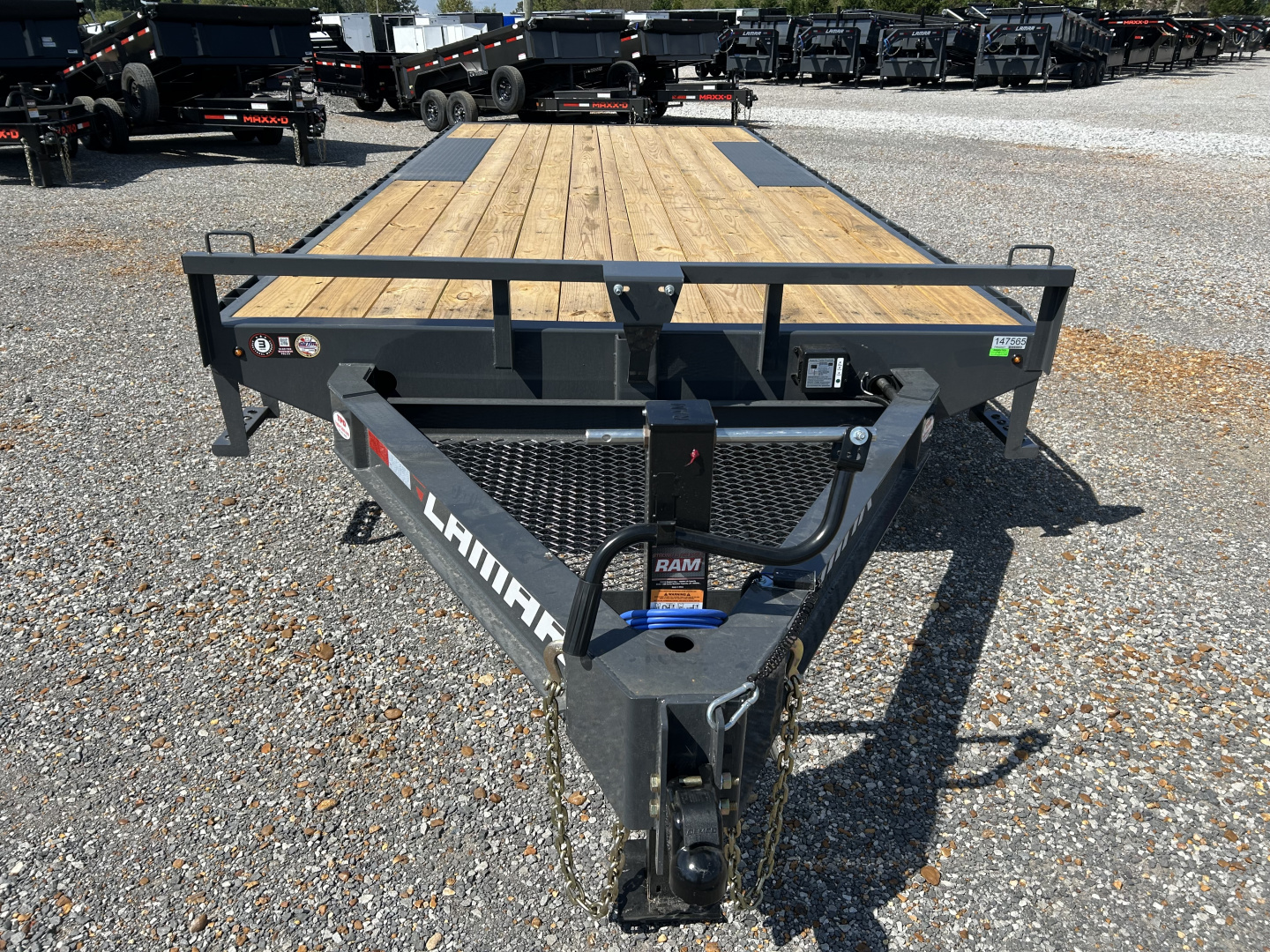 New 2026 Lamar 102" x 20' 14k Flatbed Trailer
