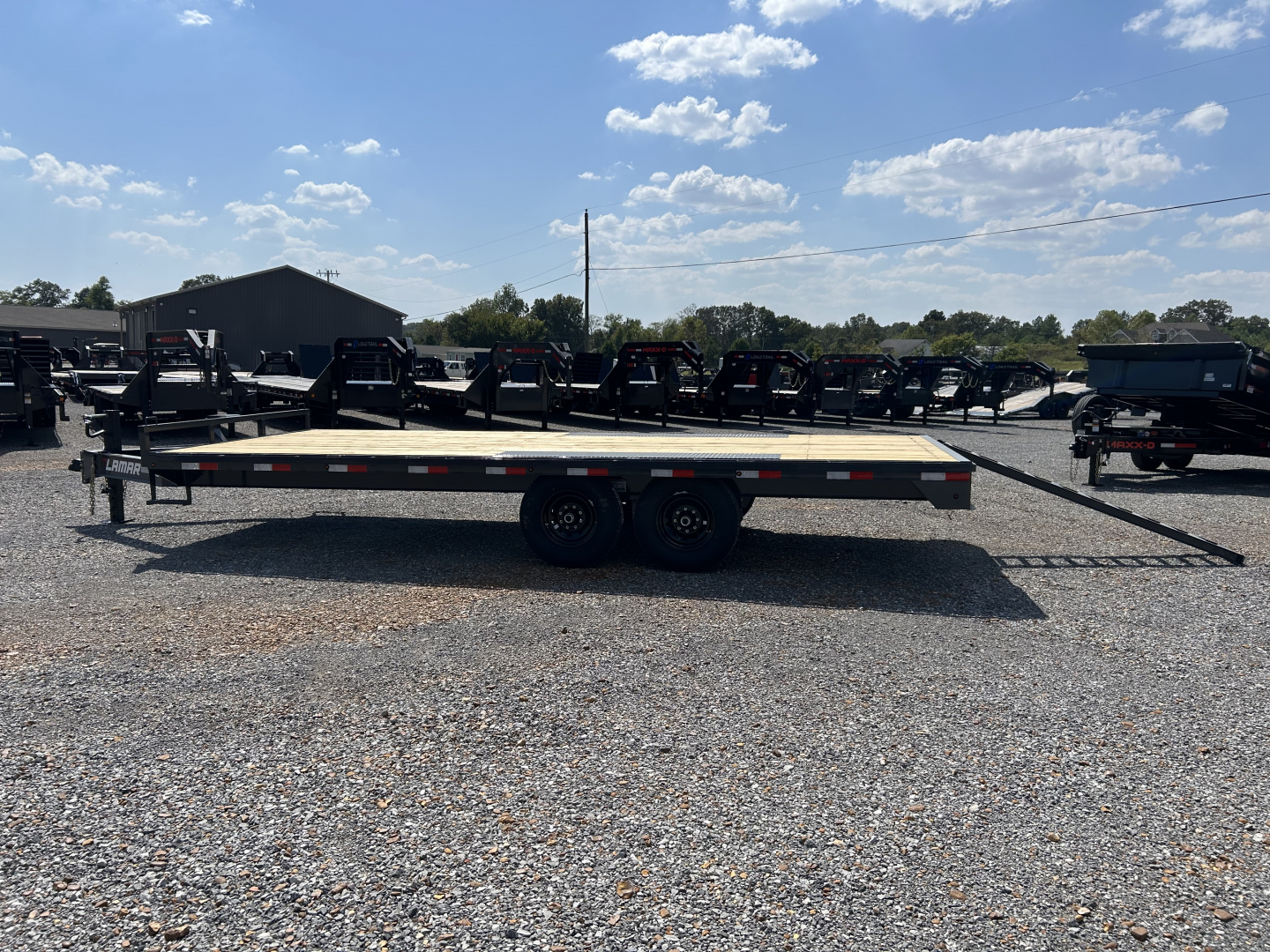 New 2026 Lamar 102" x 20' 14k Flatbed Trailer