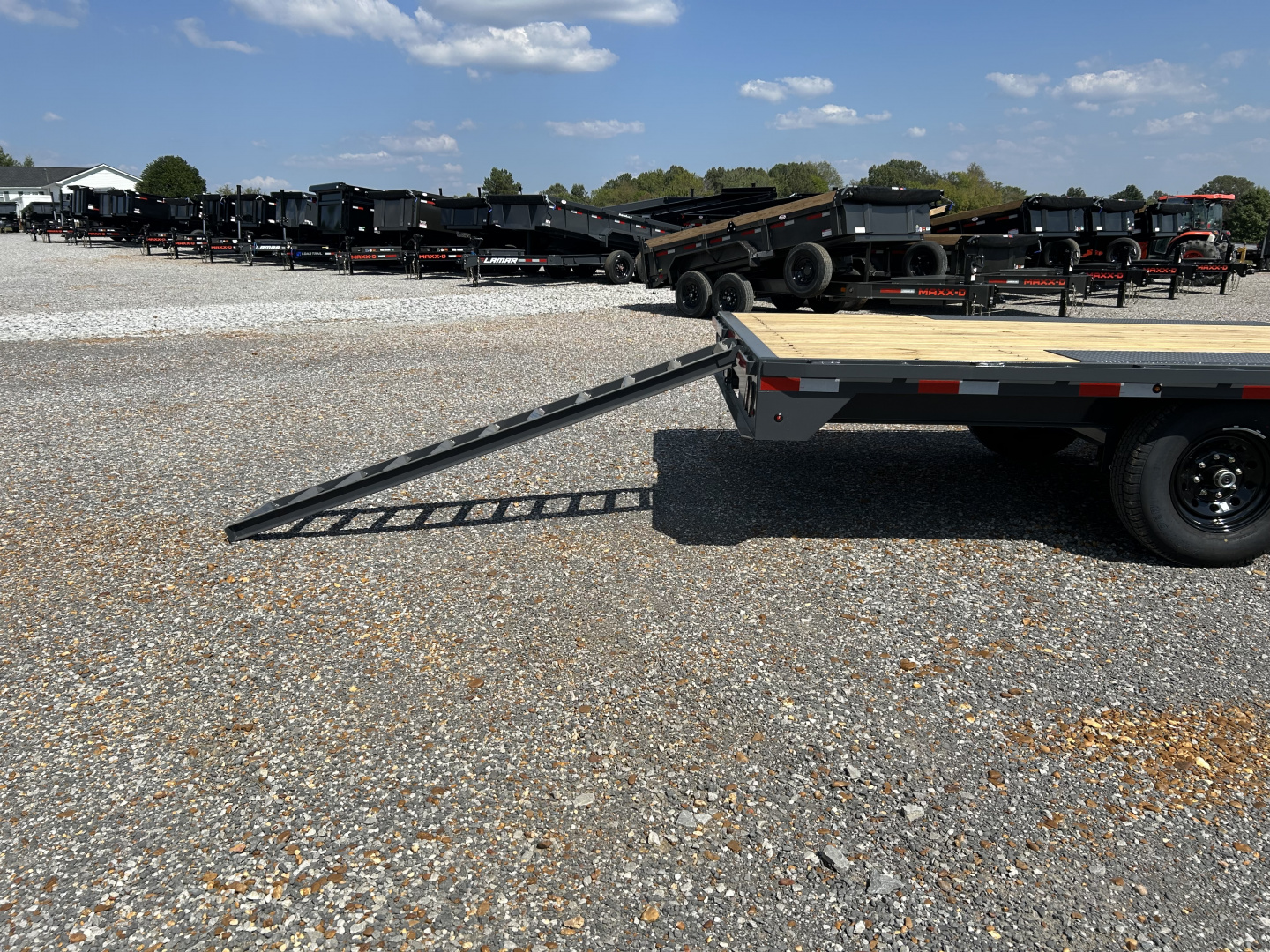 New 2026 Lamar 102" x 20' 14k Flatbed Trailer