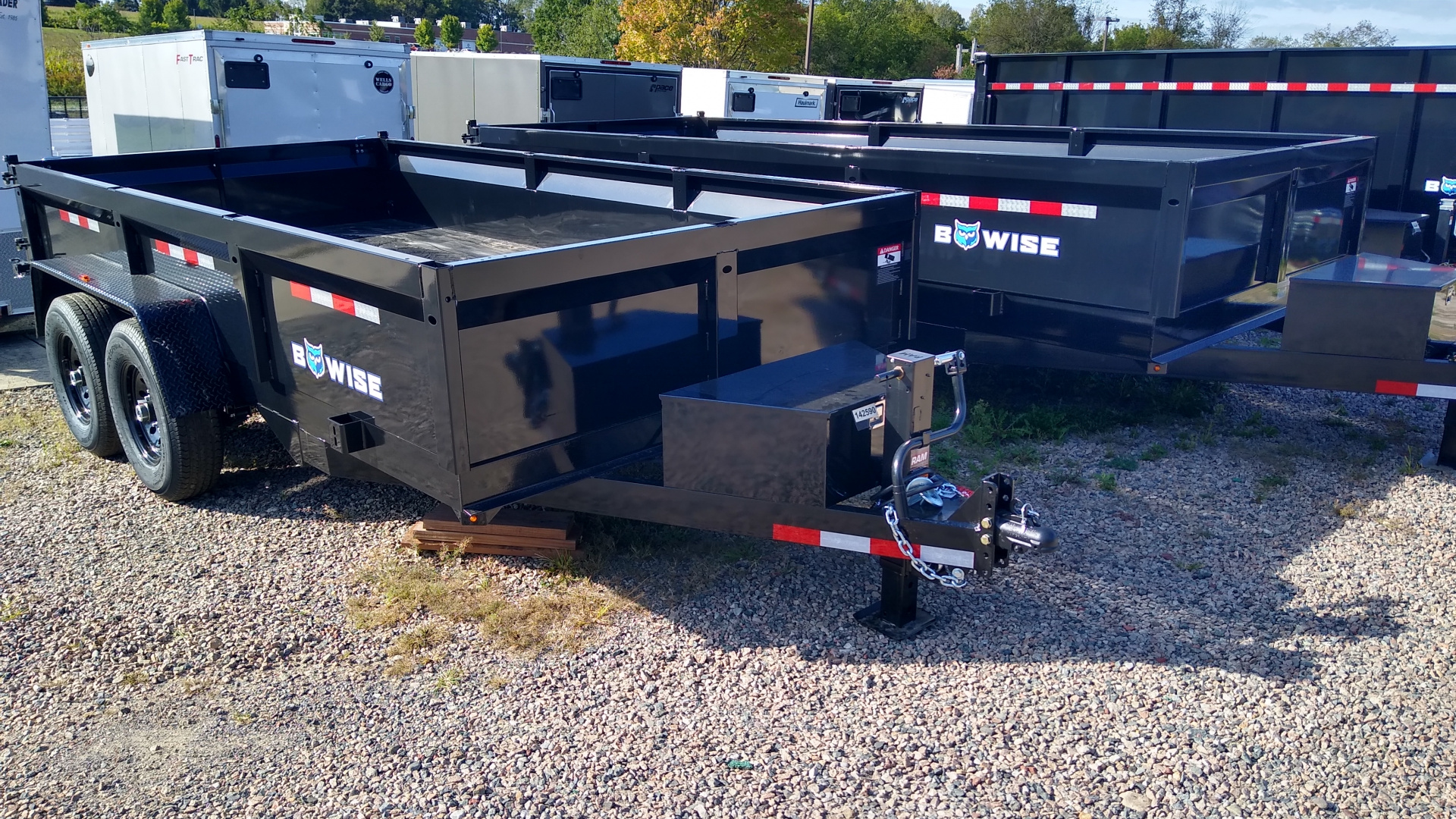 New 2026 BWISE DT714LP-LE-14 Dump Trailer Dump Trailer