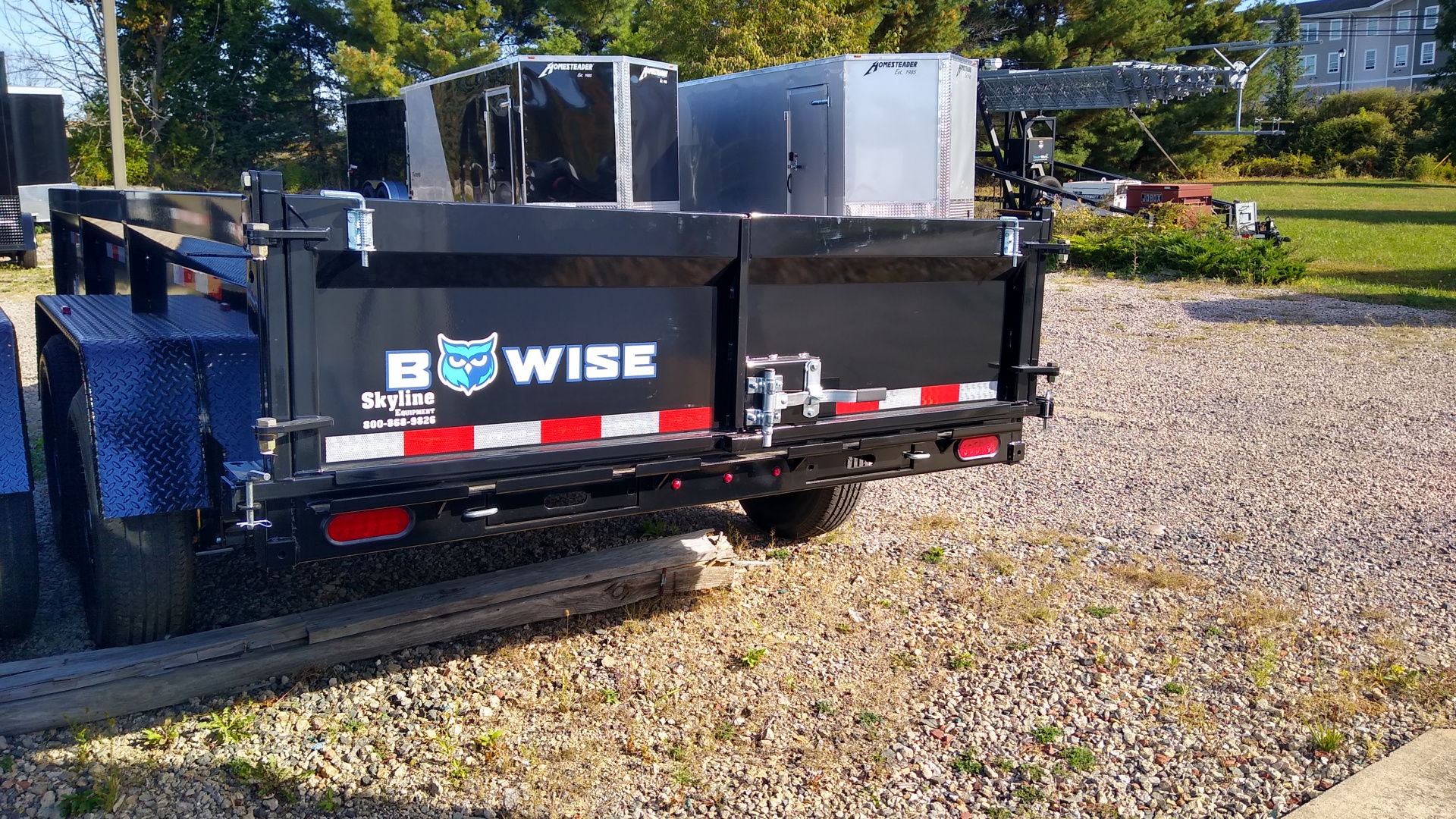 New 2026 BWISE DT714LP-LE-14 Dump Trailer Dump Trailer