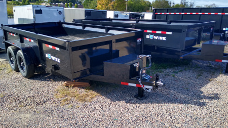 New 2026 BWISE DT714LP-LE-14 Dump Trailer Dump Trailer