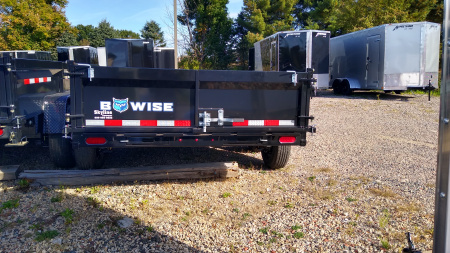 New 2026 BWISE DT714LP-LE-14 Dump Trailer Dump Trailer