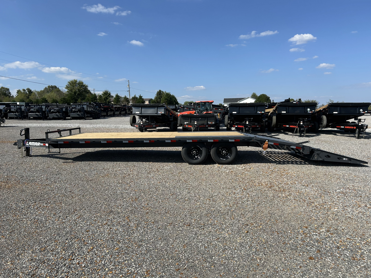 New 2026 Lamar 102" x 24' 14k Flatbed Trailer