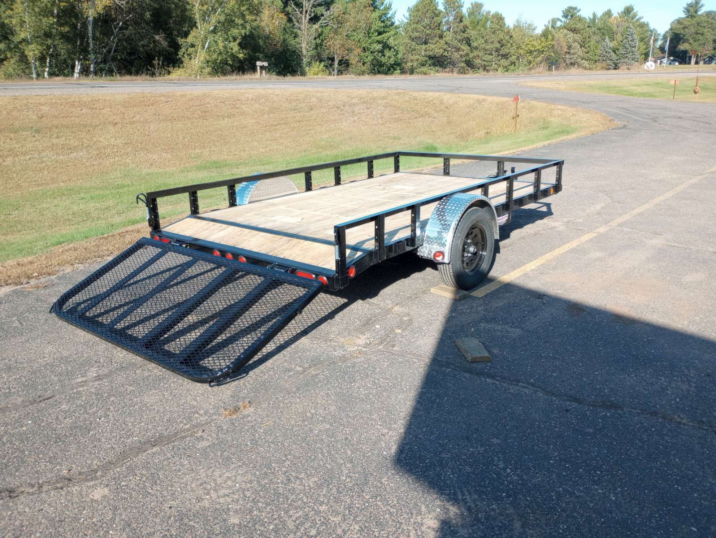 New 2026 PJ TRAILERS 83" Single Axle Channel Utility (U8) 12' Utility Trailer