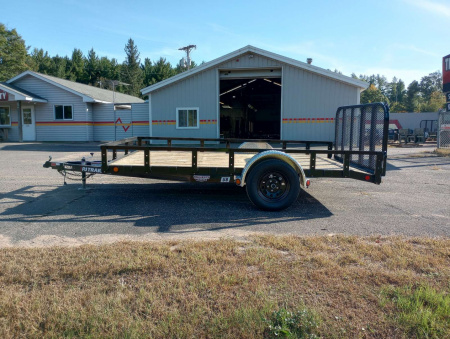 New 2026 PJ TRAILERS 83" Single Axle Channel Utility (U8) 12' Utility Trailer