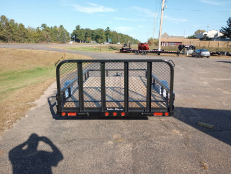 New 2026 PJ TRAILERS 83" Single Axle Channel Utility (U8) 12' Utility Trailer