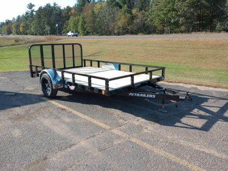 New 2026 PJ TRAILERS 83" Single Axle Channel Utility (U8) 12' Utility Trailer