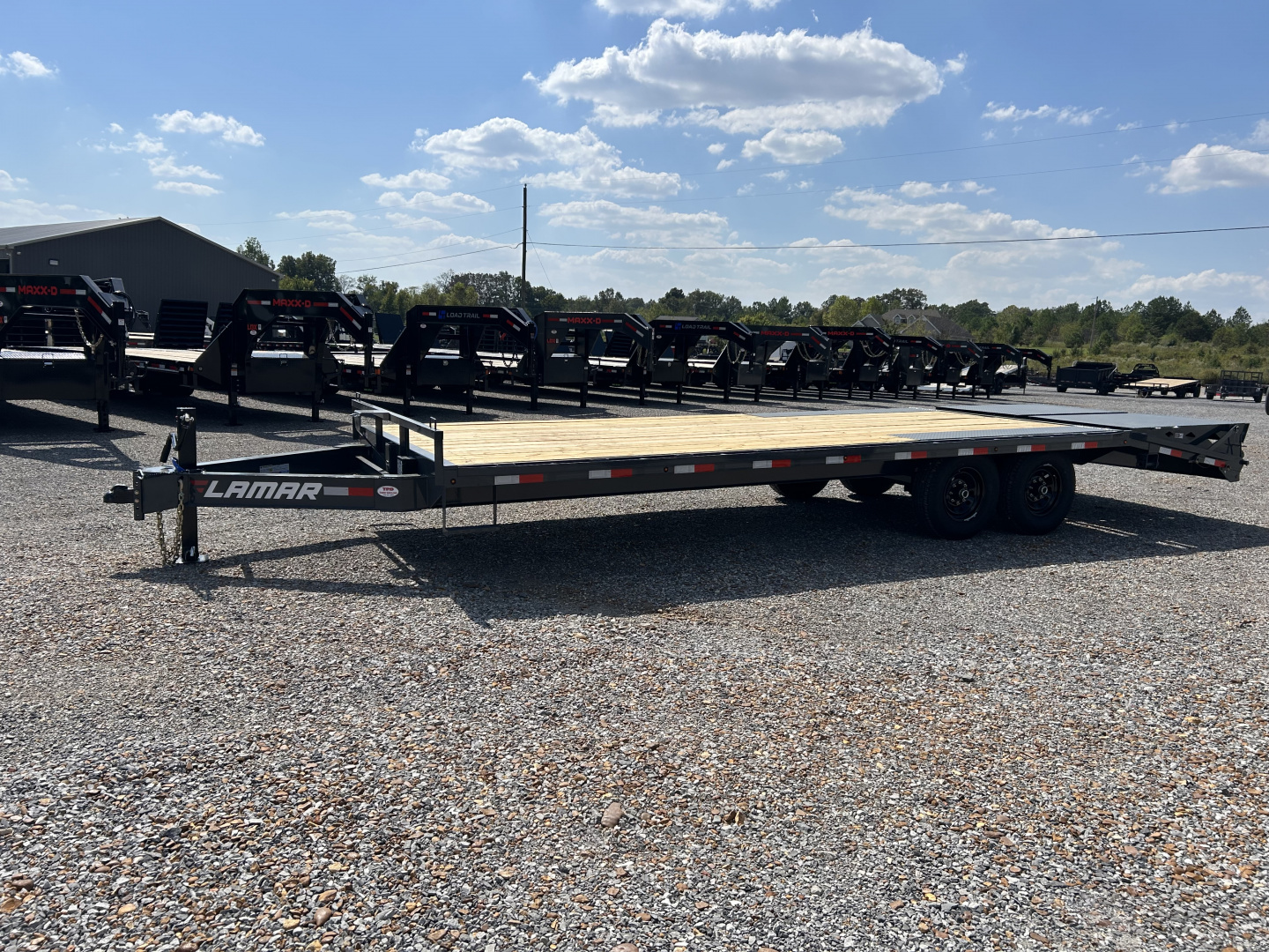 New 2026 Lamar 102" x 24' 14k Flatbed Trailer