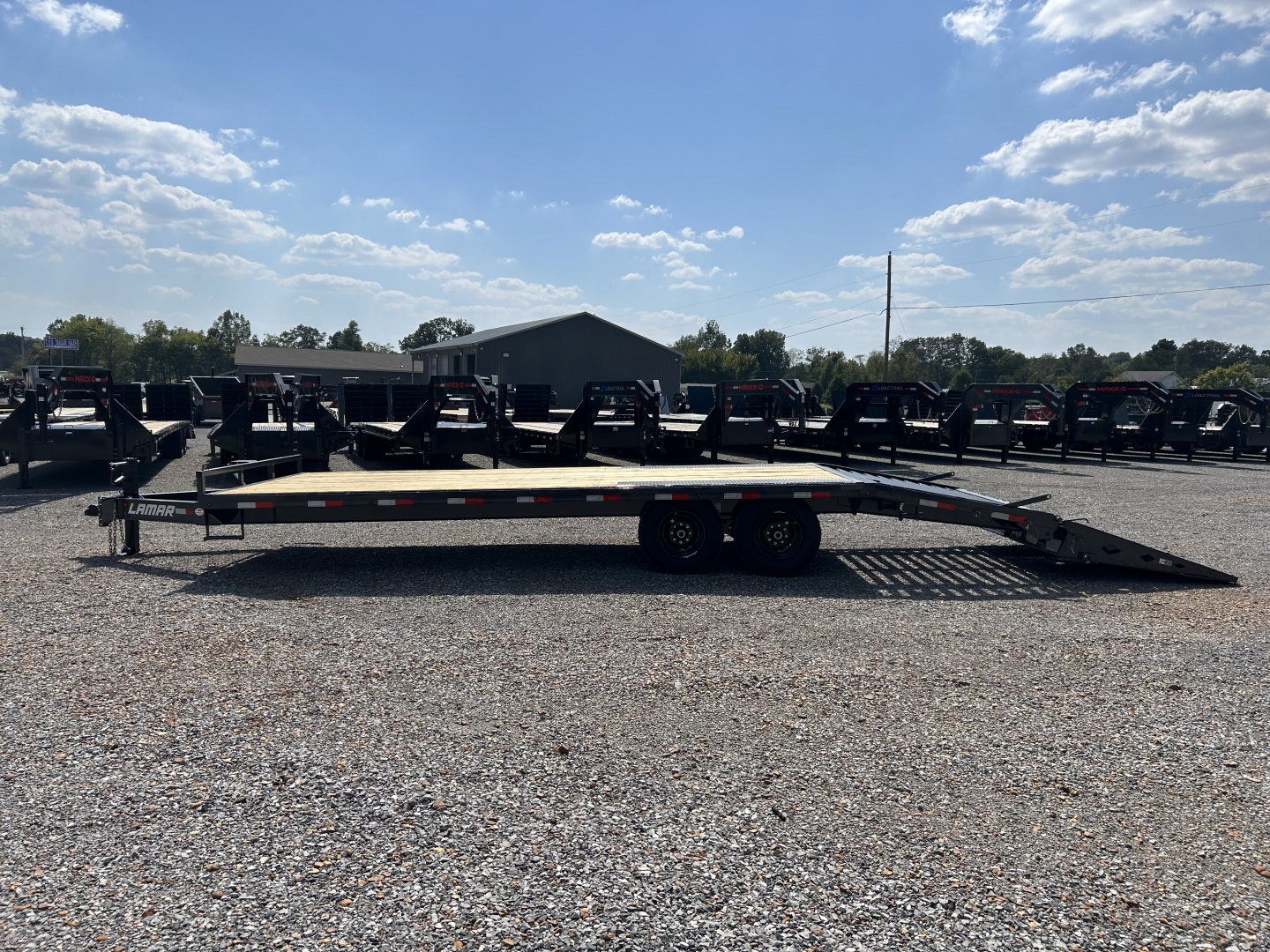 New 2026 Lamar 102" x 24' 14k Flatbed Trailer