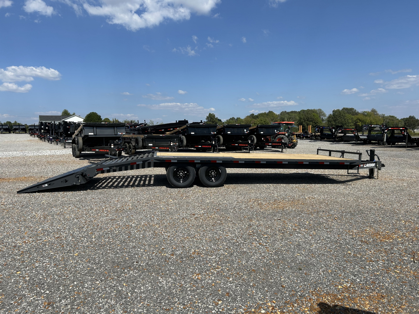 New 2026 Lamar 102" x 24' 14k Flatbed Trailer