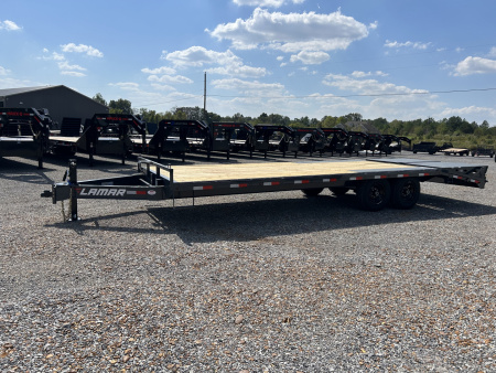 New 2026 Lamar 102" x 24' 14k Flatbed Trailer