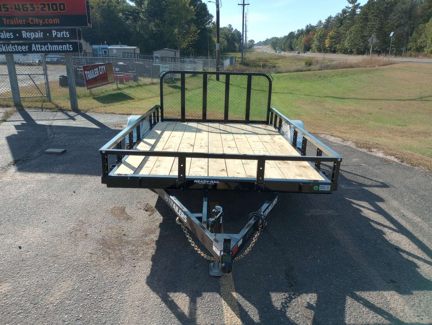 New 2026 PJ TRAILERS 83" Single Axle Channel Utility (U8) 12' Utility Trailer