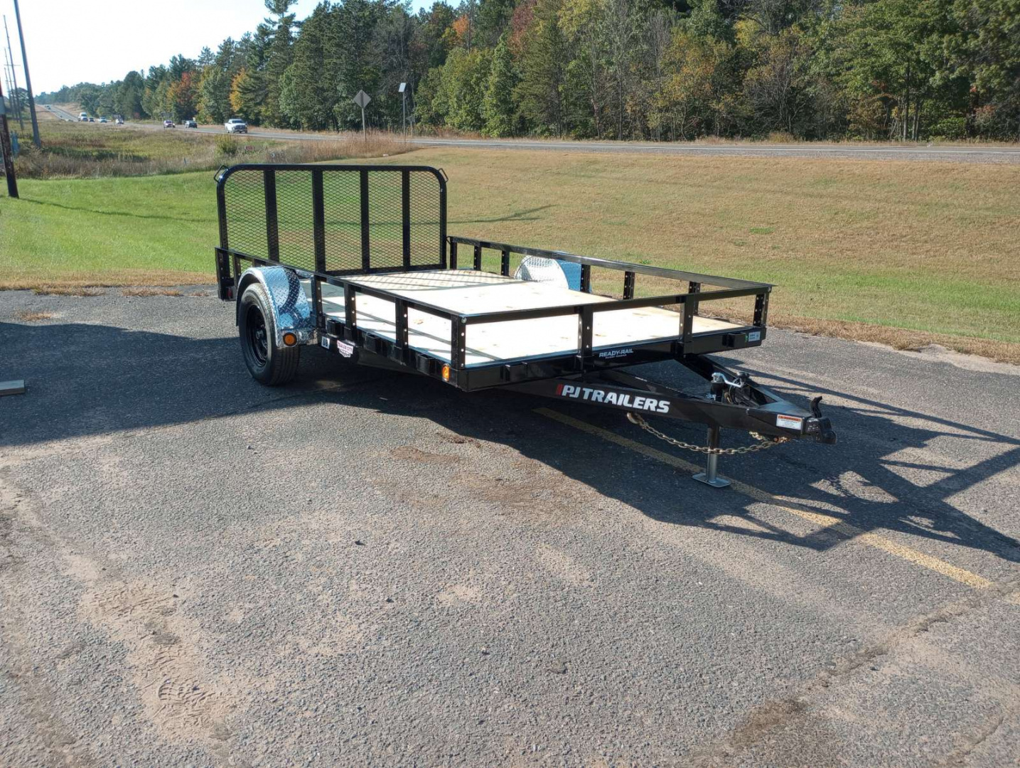 New 2026 PJ TRAILERS 83" Single Axle Channel Utility (U8) 12' Utility Trailer