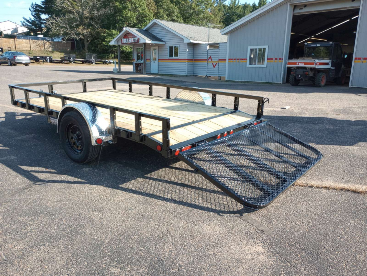 New 2026 PJ TRAILERS 83" Single Axle Channel Utility (U8) 12' Utility Trailer