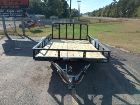 New 2026 PJ TRAILERS 83" Single Axle Channel Utility (U8) 12' Utility Trailer