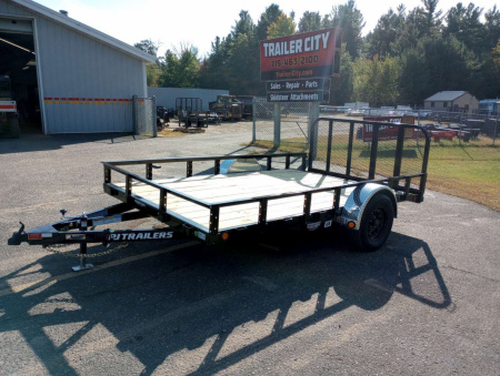 New 2026 PJ TRAILERS 83" Single Axle Channel Utility (U8) 12' Utility Trailer