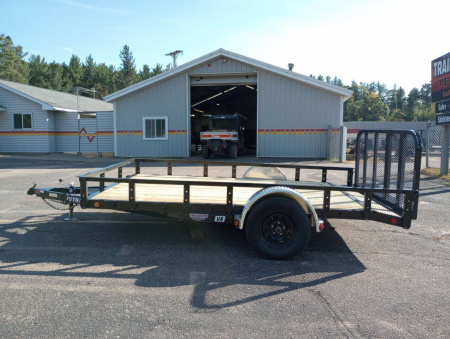 New 2026 PJ TRAILERS 83" Single Axle Channel Utility (U8) 12' Utility Trailer