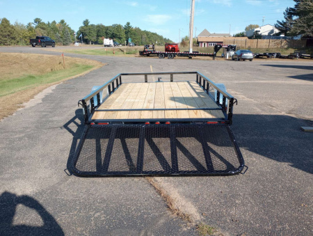 New 2026 PJ TRAILERS 83" Single Axle Channel Utility (U8) 12' Utility Trailer