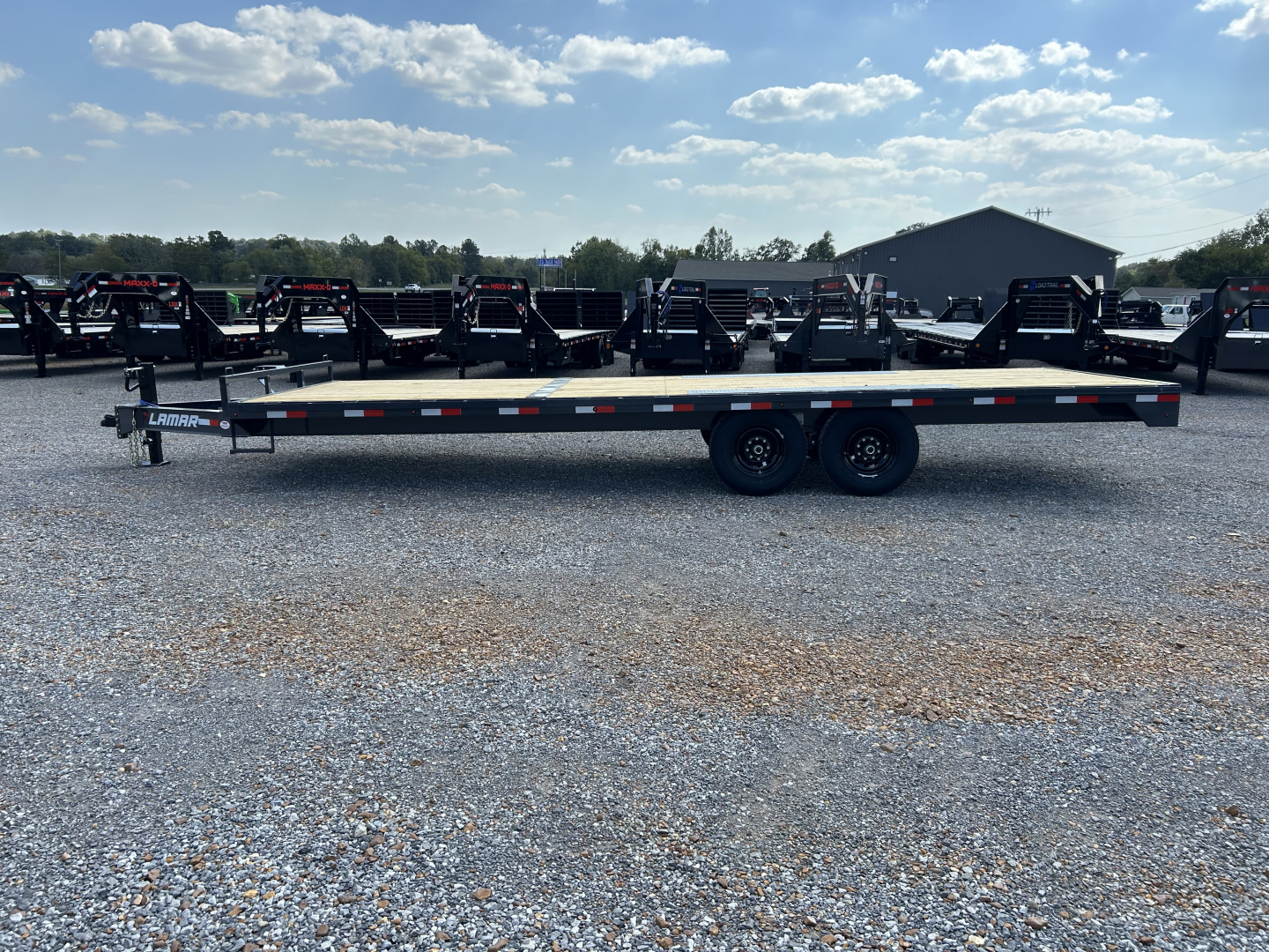 New 2026 Lamar 102" x 24' 14k Flatbed Trailer